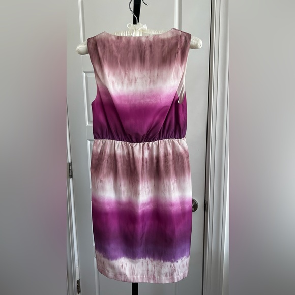Adam Lippes pink/purple ombré dip dye dress, size 4, never worn, made in NYC. - Picture 3 of 9